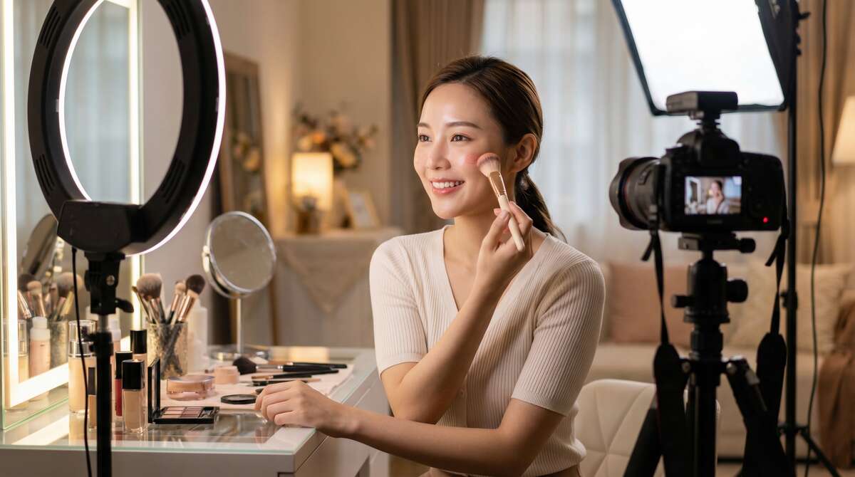 铁粉空间美妆视频教程